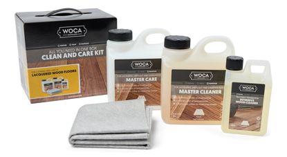 Picture of WOCA Clean & Care Kit for Laminated & Lacquered Floors