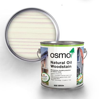 Osmo Natural Oil Woodstain 900 White