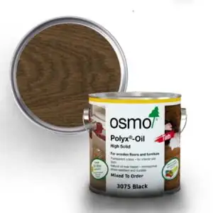 3075 Black Osmo Polyx Hardwax Oil - Tints