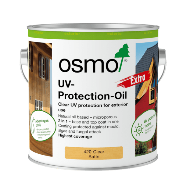 UV PROTECTION OIL 420 CLEAR SATIN 2.5L