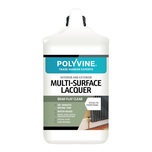 Polyvine_Multi-Surface-Lacquer_Dead-Flat_4L Polyvine Multi Surface Lacquer Dead Flat 4L