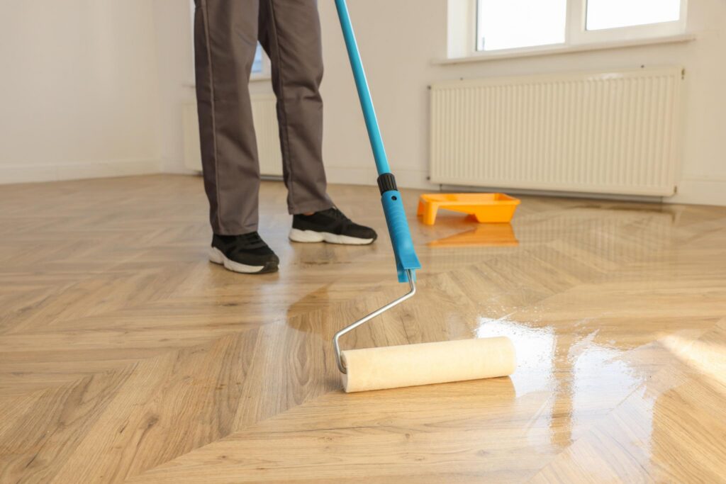 Finishing a wood floor