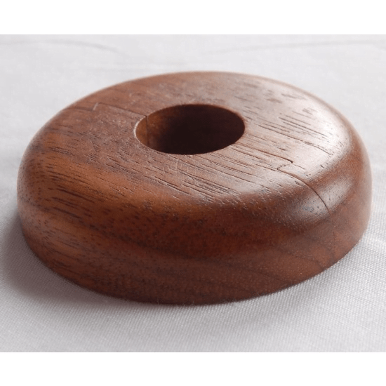 10 X Solid Wood Radiator Pipe Covers – Walnut & Various Colors, Floor Pipe Collars