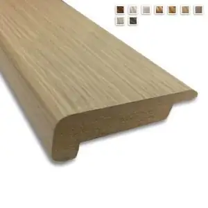 900mm Oak Stair Nosing Lip Over Bullnose
