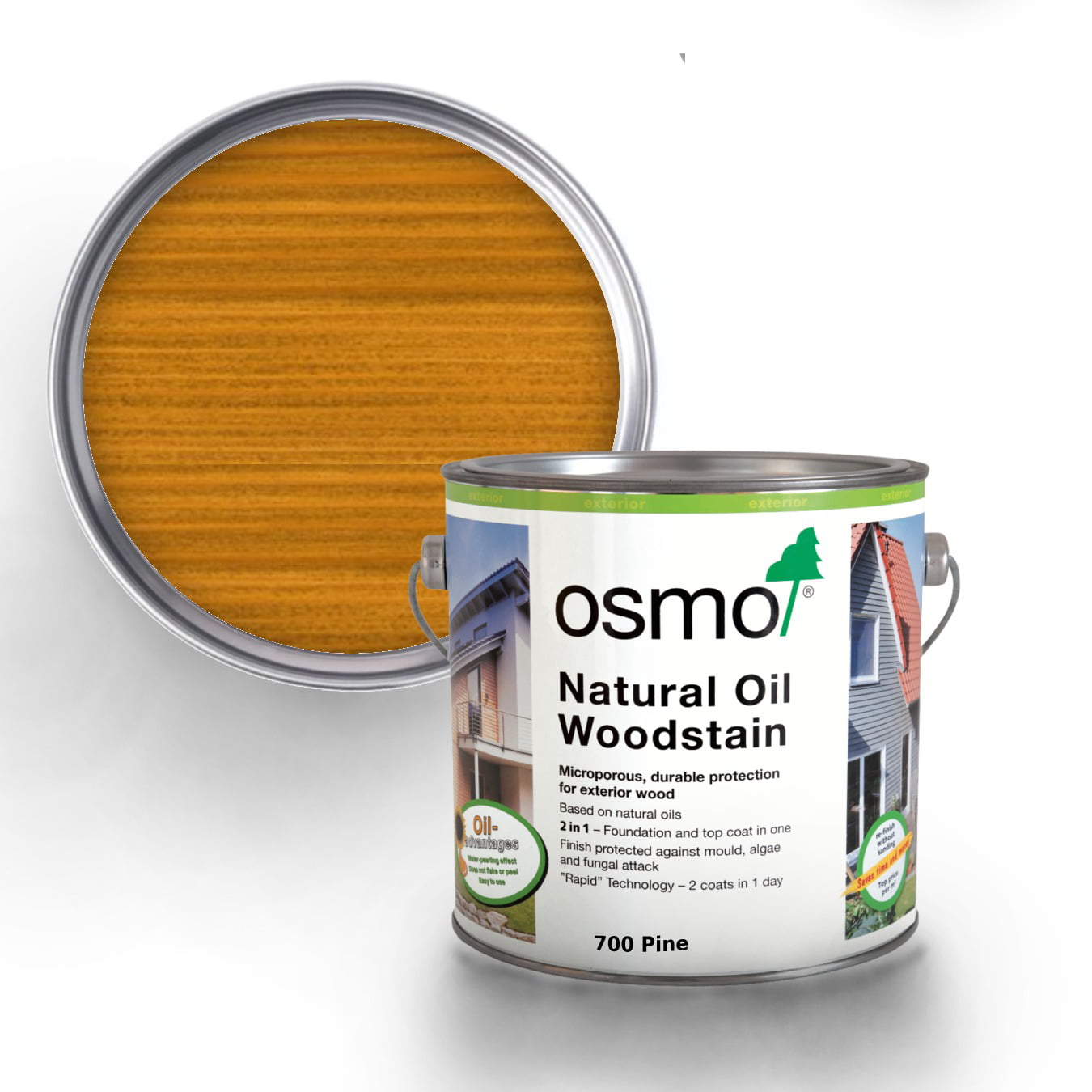 Osmo Natural Oil Woodstain - Exterior - Vanilla Wood Floors